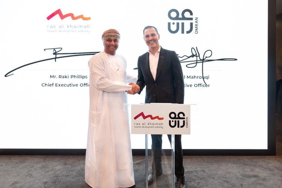Ras Al Khaimah Tourism Development Authority and OMRAN Group Forge Strategic Partnership at WTM 2023 London to Boost Cross-Destination Tourism
