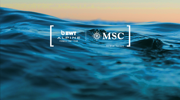 BWT Alpine Formula One Team Brings On Board MSC Cruises As A Premium Partner